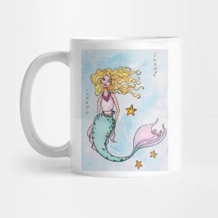 Starfish Mermaid Mug